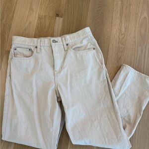 J Crew women’s light tan jeans
